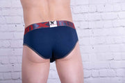 SexyMenUnderwear.com XtreMen Boxer Brief Sports Underwear Stretch Cotton Slip Blue 41309 3