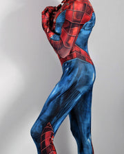Singlet Spiderman Bodysuit Blue Jumpsuit Delux Cosplay Costume 3102  1