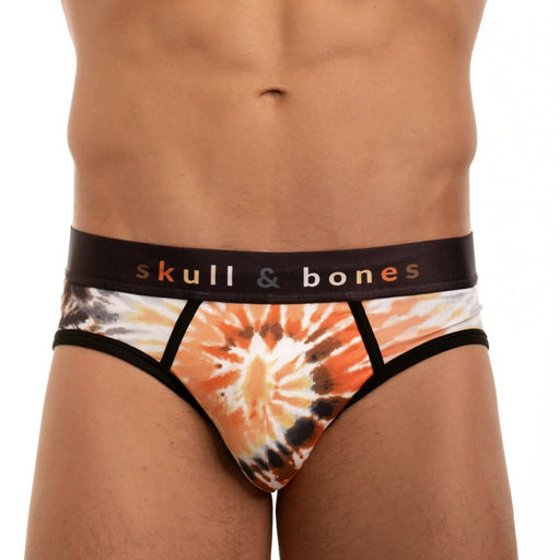 SKULL & BONES Bear Pride Tie Dye Brief Wild Rainbow Stretchy Briefs 21