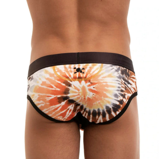 SKULL & BONES Bear Pride Tie Dye Brief Wild Rainbow Stretchy Briefs 21