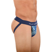 SKULL & BONES Night Bloom Jock With 2-Layer Contoured Pouch Floral Jockstrap 20