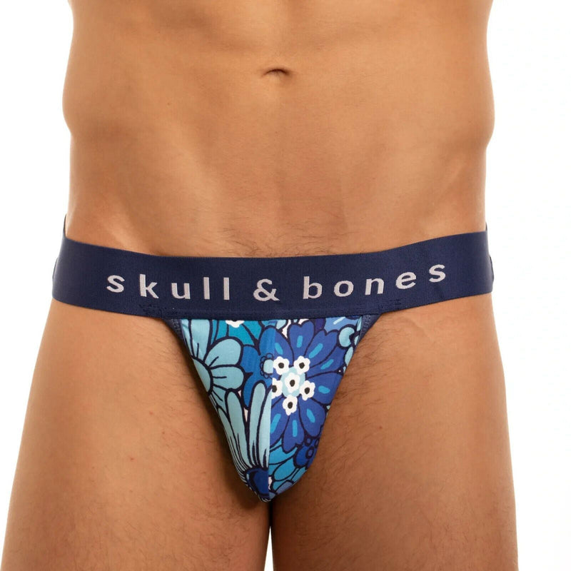 SKULL & BONES Night Bloom Jock With 2-Layer Contoured Pouch Floral Jockstrap 20