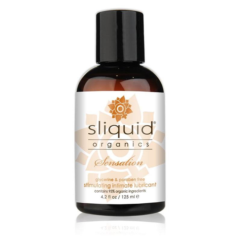 Sliquid Organics Lubricants Intimate Sensation Aloe-Based Lubricant 4.2oz B18
