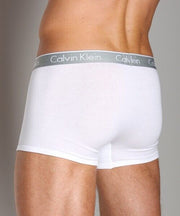 Small Calvin Klein Boxer cK'One Cotton Trunk White U85023