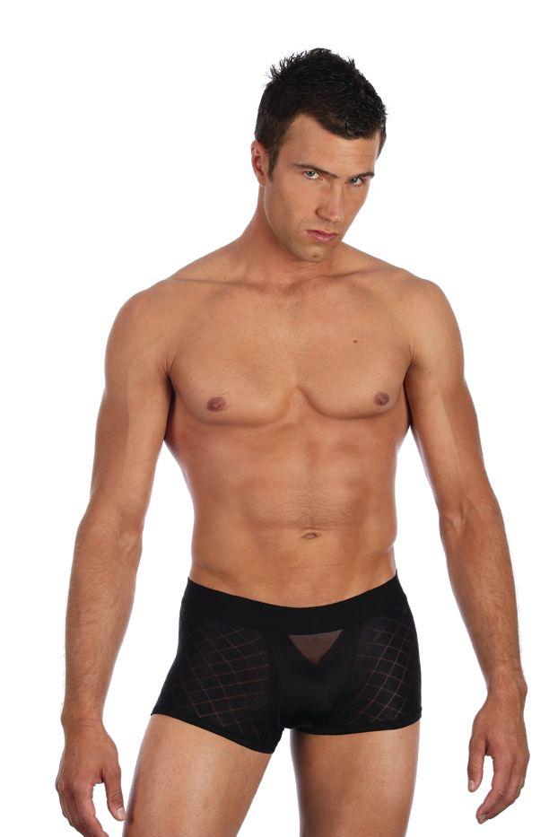 SMALL Gregg Homme Activ Boxer Brief Silky Black 76305 8