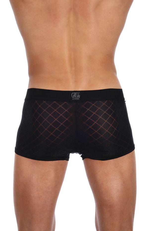SMALL Gregg Homme Activ Boxer Brief Silky Black 76305 8