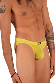 SMU Colors Mini Briefs Sheer Yellow Brief 60003 16