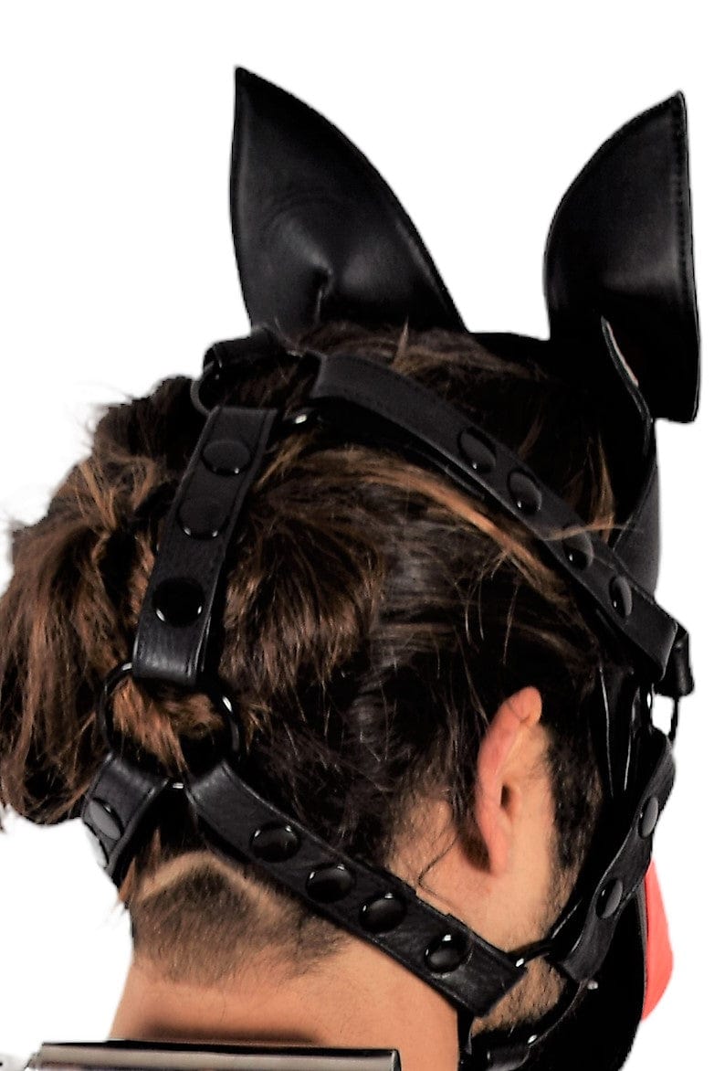 SMU Leather Mascarade halloween Mask Red 20