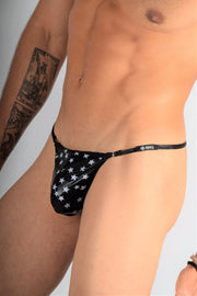 SMU Patriot O-Ring Disco String Black 26