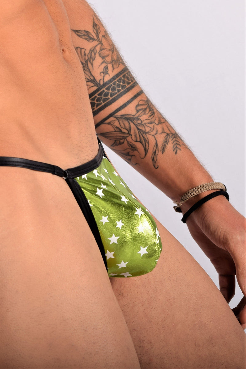 SMU Patriot O-Ring Disco String Green 27