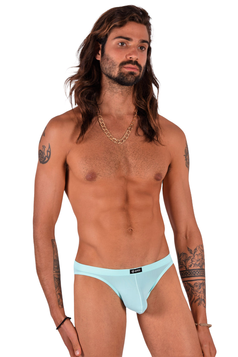 SMU Sexy Men Underwear Colors Mini Sheer Brief MINT 60003 13