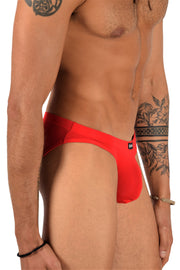 SMU Sexy Men Underwear  Colors Mini Sheer Brief Red 60003 14