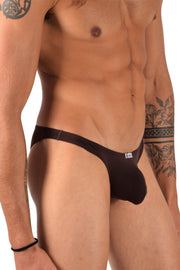 SMU Sheer Mini Brazilian Bikini Briefs Brown 120603 10