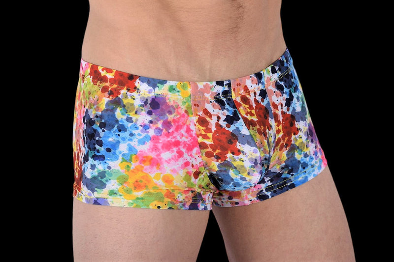 SMU Splash Boxer Brief Multicolor  P01605 H40