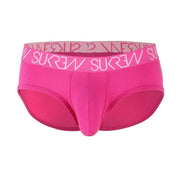 SUKREW Apex Low-Rise Brief Unlined Stretchy Rounded Pouch Tropical Pink 37