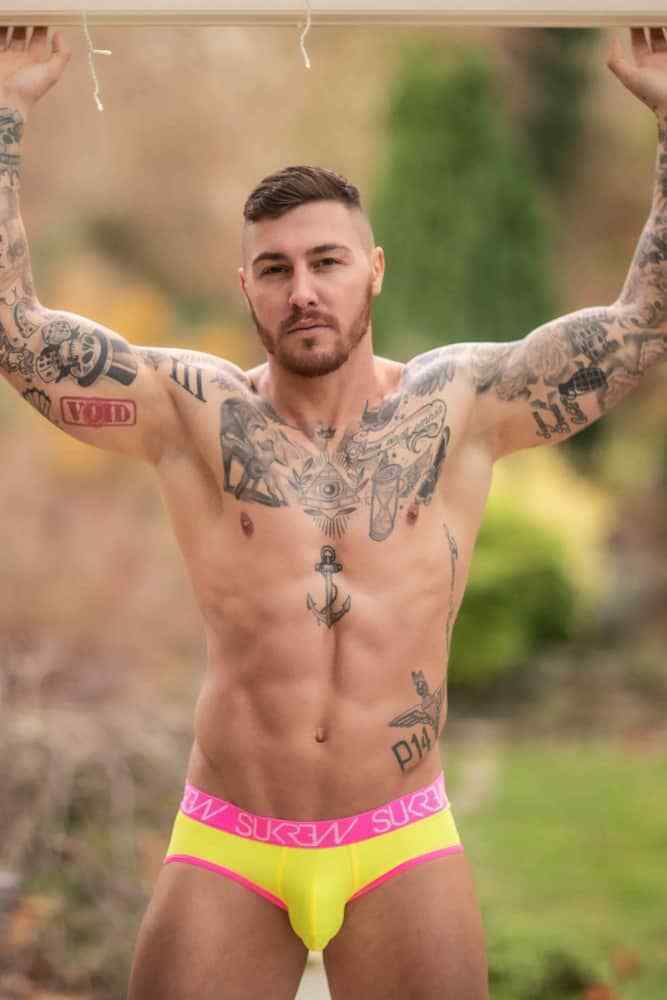 Sukrew Sukrew Briefs ASCOT Apex Fashion ColorFull Brief Yellow 5