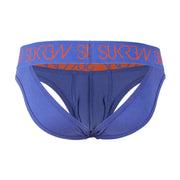 SUKREW V-Briefs Open Back With Two Lifting Straps Jockstrap Combo Royal Blue 41