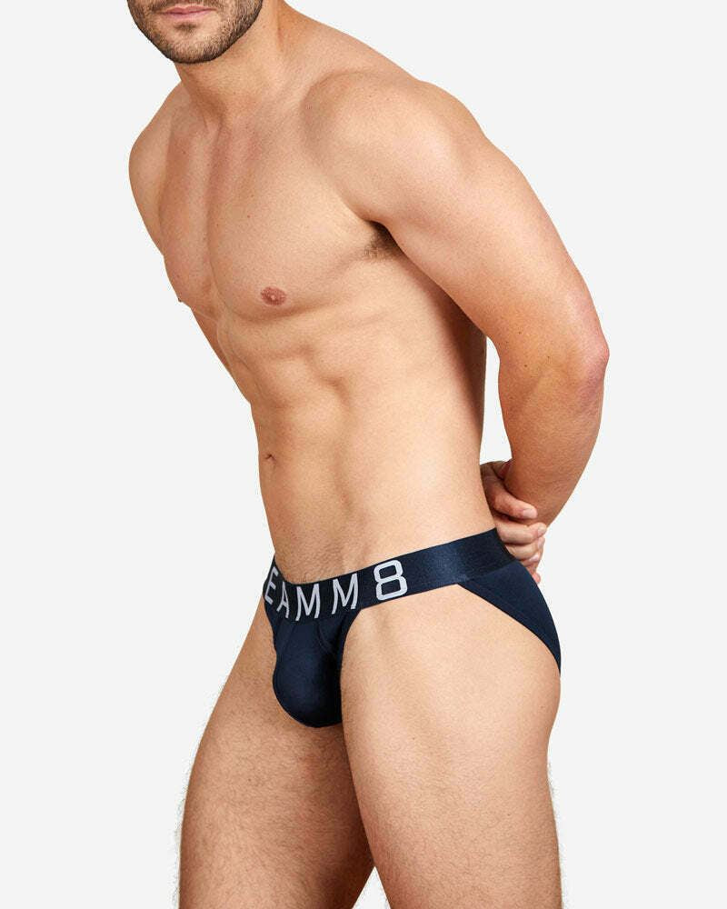TEAMM8 Briefs Spartacus Quick-Dry Low-Rise Brief Midnight Navy 11