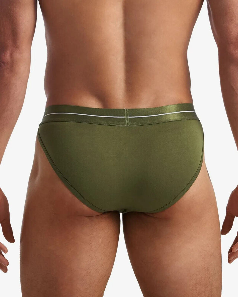 TEAMM8 Tanga-Briefs Superior Micro-Modal & Quick Dry Sport Brief Olive 24