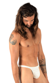 Thong Modus Vivendi Leather-Look Fabric Thongs-Mania White 20516 57