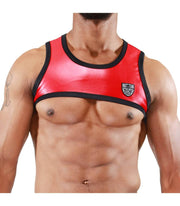 TOF PARIS Harness DERI Elegant Flashy Red Sexy 22