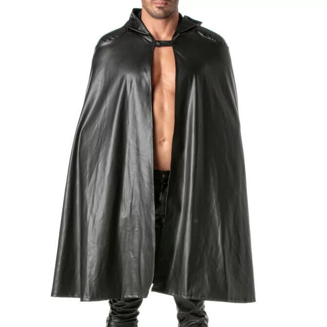 TOF - PARIS Kinky Original Cape with Padded Shoulders and Deep Hood3