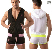 TOF PARIS Mesh Shorts Retro Microfiber Low-Waist Fitted Short Black 5