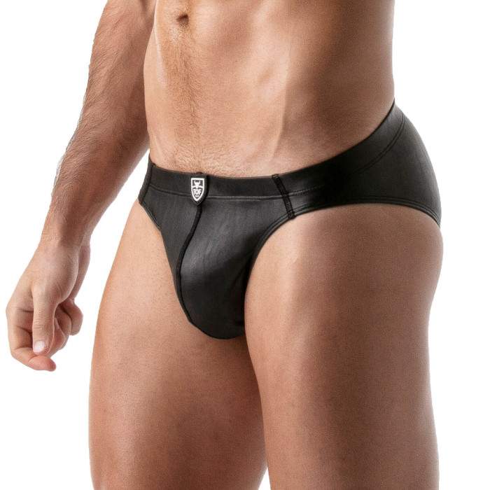 TOF PARIS Mini Brief Leather Imitation Microfibre Briefs Leatherette 18