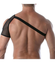 TOF PARIS Shoulder Harness Mesh Circuit Transparent Black 90