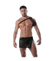 TOF PARIS Shoulder Harness Mesh Circuit Transparent Black 90