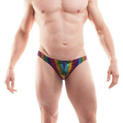 XL WOJOER Mini String Rainbow Reptile Thong Disco Never Dies 398W457 5