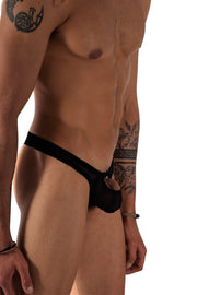 XS - Andrew Christian Thong Arouse C-Ring Front Window Tangas 91023 26